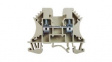 RND 205-01322 Screw Clamp Terminal Block, 2 Poles, 0.5 ... 2.5mm\x1a, Beige