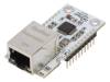 WIZ810SMJ Модуль: Ethernet; Интерфейс: SPI; 3,3ВDC; RJ45,штыревой; -40?85°C