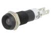 SMDD08614 Индикат.лампа: LED; вогнутый; 24?28ВDC; Отв: O8,2мм; IP67; металл