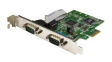 PEX2S1050 PCI Express Serial Card with 16C1050 UART, 2x DB9, PCI-E x1