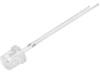 OSB5SA5MC1B LED; 5мм; голубой; 68-100мкд; 120°; Поверхность: вогнутая