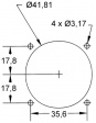 HFX-10S11 Joystick with Hall Effect Sensor 2 axis