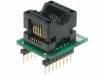 DIL14/SOIC14 ZIF 150MIL Адаптер: DIL14-SO14; 150mils