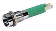 19050351 LED Indicator, Green, 32mcd, 24V, 8mm, IP67