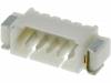 A1250WR-S-5P Гнездо; провод-плата; "папа"; PIN:5; 1,25мм; SMT; 125В; 1А; луженые