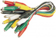 10HA064-SET Set of laboratory cable Multicoloured 50 cm 0.5 mm2