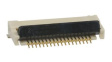 XF2M-1815-1A Connector FFC / FPC, 18 Poles, 0.5mm Pitch