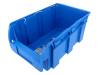 W-456440, Контейнер: складской; синий; пластик; 210x350x150мм, ALLIT AG
