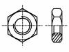 M2/BN508, Гайка; шестигранная; M2; латунь; Шаг:0,4; 4мм; BN:508; DIN:439B, BOSSARD