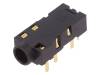 OTJ-4 (FCR684204T ) Разъем: оптические (Toslink) + Jack 3,5мм; угловой 90°; THT