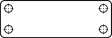 MP150-C [100 шт] Nameplate 19 x 26 mm PU=100 ST