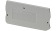 3211003 D-PT 2,5-MT End plate, Grey