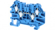 XW5T-S4.0-2.2-1BL Terminal block, value design blue, 0.14...6 mm2