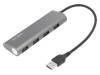 UA0307 Hub USB; USB 3.0; PnP; Кол-во портов: 4; 5Гбит/с