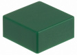 B32-1370 Key cap dark green 12 x 12 mm