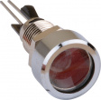 2672.8021 Индикат.лампа: LED; плоский; красный; Oотв: O8мм; латунь; OLED:5мм