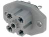 G 30 E 3 F (931 782-106), Разъем: квадратный; Серия: G; гнездо; "мама"; IP65; пайка; 250В; 6А, Hirschmann