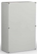 OPCP406018G Cubo O 400 x 600 x 187 мм, глухая стенка, серая крышка, PC, IP 66/67, вкл. рамна
