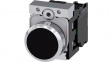 3SU1150-0AB10-1BA0 SIRIUS Act Push-Button Complete Metal, Glossy, Black, Black