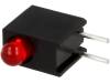 L-7104EW/1ID LED; в корпусе; Кол-во диод:1; 3мм; THT; красный; 8-20мкд; 40°
