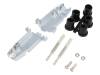 2360-0107-11, Корпус: для разъемов D-Sub; D-Sub 9pin, D-Sub HD 15pin; прямой, Encitech Connectors
