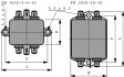 FN2010-6/06 Сетевой фильтр, 1-фазный 6 A 250 VAC