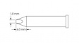 GT6-CH0018P Soldering Tip, GT6, Chisel, 1.8 x 6mm