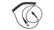 CBA-UF3-C09ZAR RS232 Cable, Amphenol Circular Connector for VC5090, Coiled, 2.7m, Suitable for 