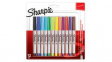 2065408 Marker Pen, Multicoloured, Permanent, Ultra Fine, 12pcs