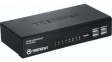TK-CAT508 8-Port CAT5 KVM Switch VGA PS/2/USB