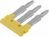 1693810000 ZQV 2.5N/3 GE Вилочный мостик; Назначение: WDU2.5; Контактные группы:3