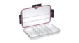 RND 600-00288 Watertight Case with Adjustable Compartments, 350x230x59mm, Polypropylene (PP), Transparent