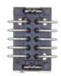 5-104655-1 Plug connector, 2x5-pin 2x5P