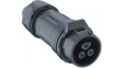 2440 03 T09CB A Quicklock Size 16, / Socket 3 Contacts, 10A, 400V, IP67