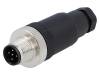 SM12-CVP-B5Q-1B7 Вилка; M12; PIN:5; "папа"; код B-Profibus; на провод; IP65/IP67
