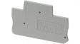 3211634 D-PTTB 2,5 End plate, Grey