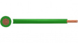 RND 475-00848 [100 м] Flexible Stranded Wire PVC, 4mm², Bare Copper, Green, H07V2-K, 100m