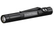 502183 Torch, LED, Rechargeable, 110lm, 90m, IP54, Black