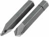 422003 Набор: набор насадок; Кол-во шт:2; 1/4" (C6,3мм); Oстержня:6мм