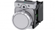 3SU1150-0AB60-1BA0 SIRIUS Act Push-Button Complete Metal, Glossy, White, White
