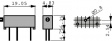 M43P101KB40 Trimmer Potentiometer 100 Ohm 750 mW