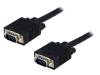 27643, Кабель; вилка D-Sub 15pin HD, с обеих сторон; 10м; Цвет: черный, QOLTEC