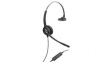 AXH-EHDMSM NC Headset, Elite HDVoice, Mono, On-Ear, 20kHz, USB, Black