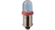 59092311 LED lamp Red BA9S 230 VAC/VDC