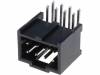 901303108 Гнездо; штыревое; C-Grid III; "папа"; PIN:8; угловой 90°; 2,54мм