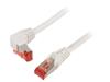 51554 Patch cord; S/FTP; 6; многопров; Cu; LSZH; белый; 10м; 28AWG