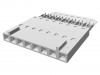 014562082 A-70400-0672 Вилка; провод-провод/плата; "мама"; SL; 2,54мм; PIN: 8; IDC; 24AWG