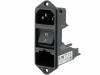 KD13.1101.151, Разъем: питания AC; IEC 60320; KD; гнездо; "папа"; 10А; 250ВAC, Schurter