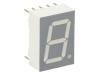 TDSG5150, Дисплей: LED; 7-сегментный; 13мм; зеленый; 0,7-9,5мкд; анод; 0,51", Vishay