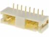 NXW-08SMD Гнездо; провод-плата; "папа"; 2мм; PIN:8; SMT; 1А; луженые; -25?85°C